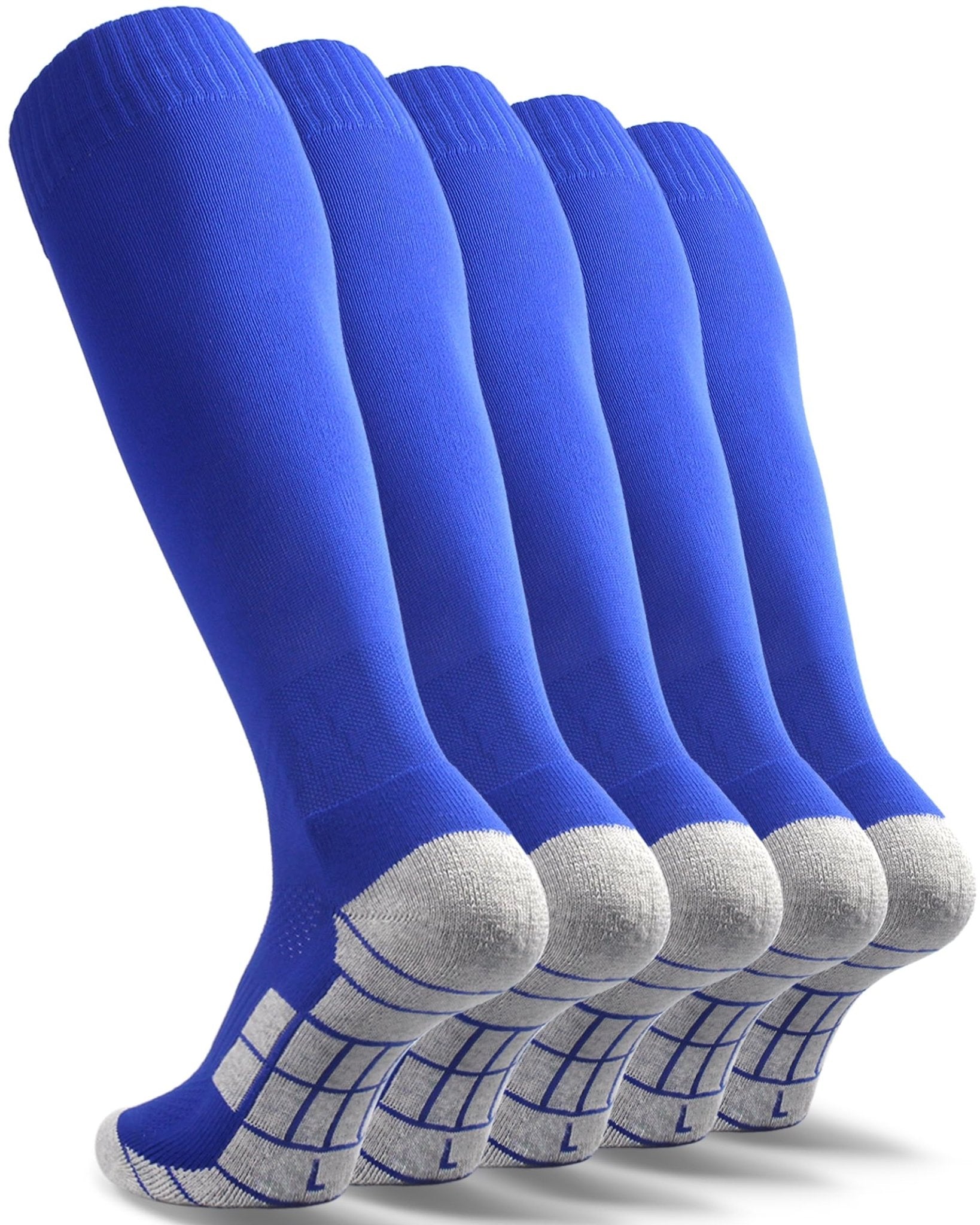 CWVLC Soccer Socks (3/5 pairs) Team Sport Knee High Socks for Adult Youth Kids - pokemaCWVLC Soccer Socks (3/5 pairs) Team Sport Knee High Socks for Adult Youth Kids