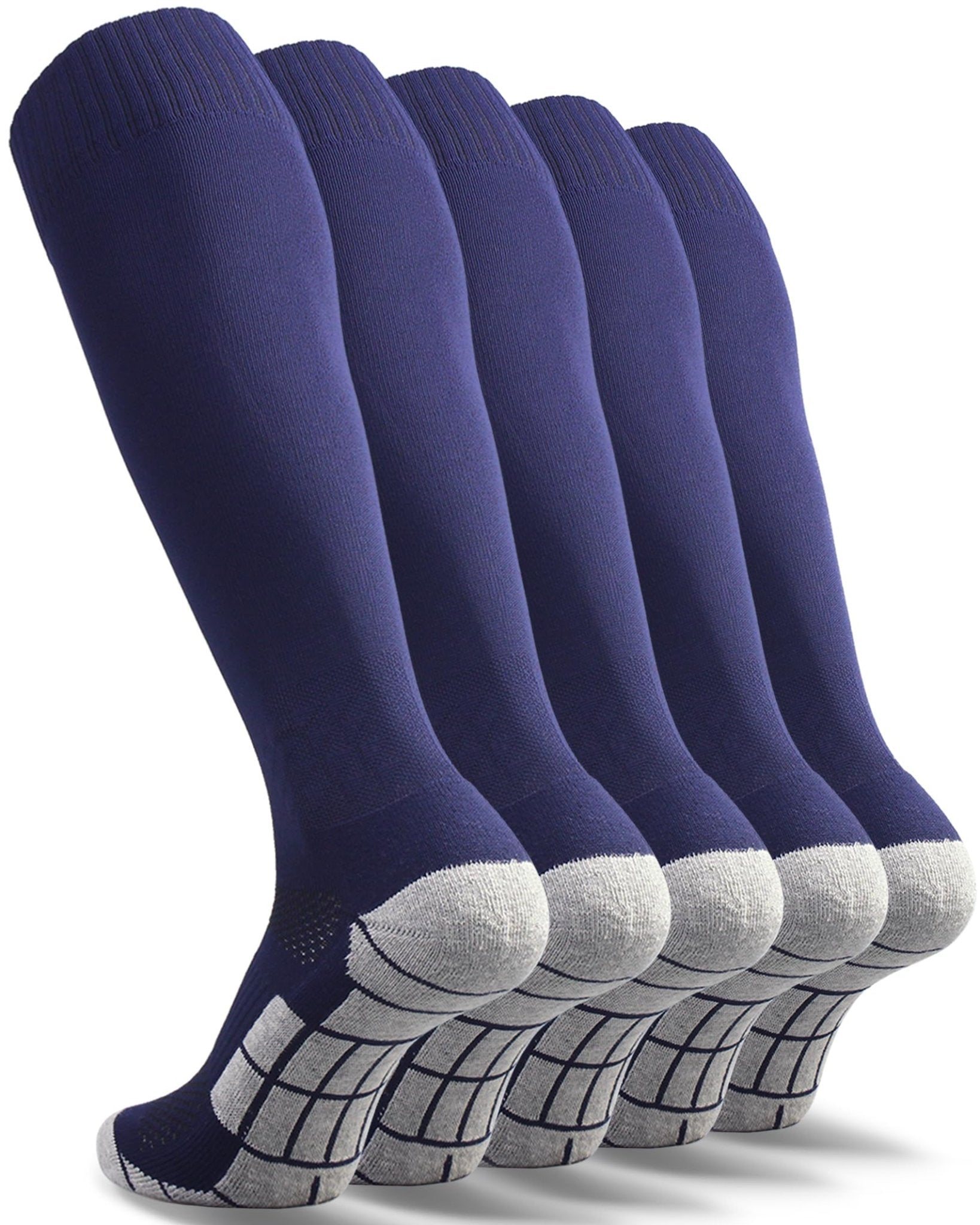 CWVLC Soccer Socks (3/5 pairs) Team Sport Knee High Socks for Adult Youth Kids - pokemaCWVLC Soccer Socks (3/5 pairs) Team Sport Knee High Socks for Adult Youth Kids