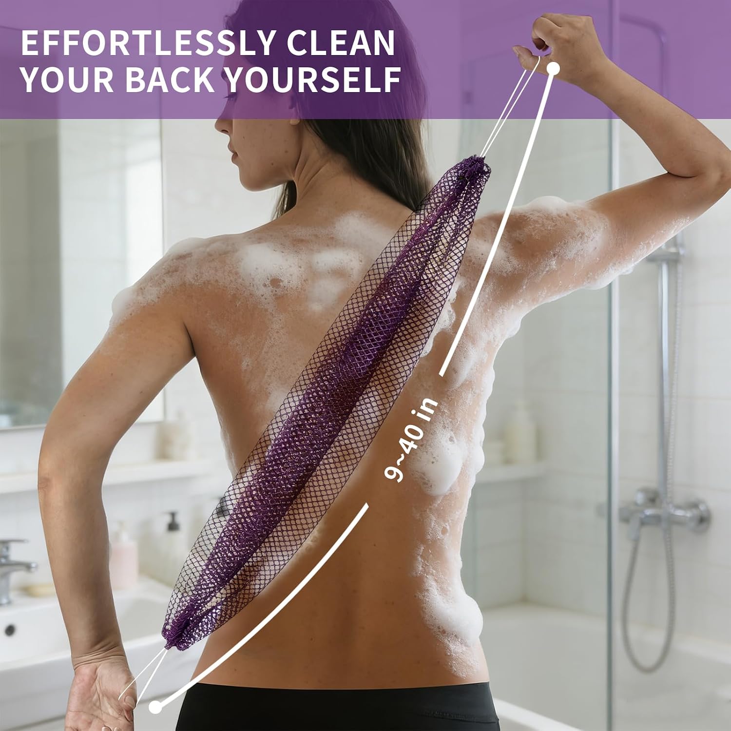 CZZXI 3-Pack African Net Sponge, Back Exfoliating Body Scrubber | Authentic African Net Sponge – Gentle Cleansing & Exfoliation for Back, Body, Men & Women. - pokemaCZZXI 3-Pack African Net Sponge, Back Exfoliating Body Scrubber | Authentic African Net Sponge – Gentle Cleansing & Exfoliation for Back, Body, Men & Women.