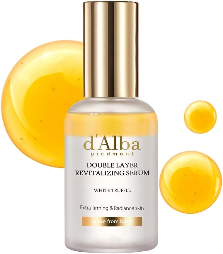d'alba Piedmont Italian White Truffle Double Layer Revitalizing Serum, 100hr Hydration Serum with Hyaluronic Acid and Centella Asiatica, Skin Firming and Tightening, glow and long-lasting moisture, Korean Skincare (50ml) - pokemad'alba Piedmont Italian White Truffle Double Layer Revitalizing Serum, 100hr Hydration Serum with Hyaluronic Acid and Centella Asiatica, Skin Firming and Tightening, glow and long-lasting moisture, Korean Skincare (50ml)