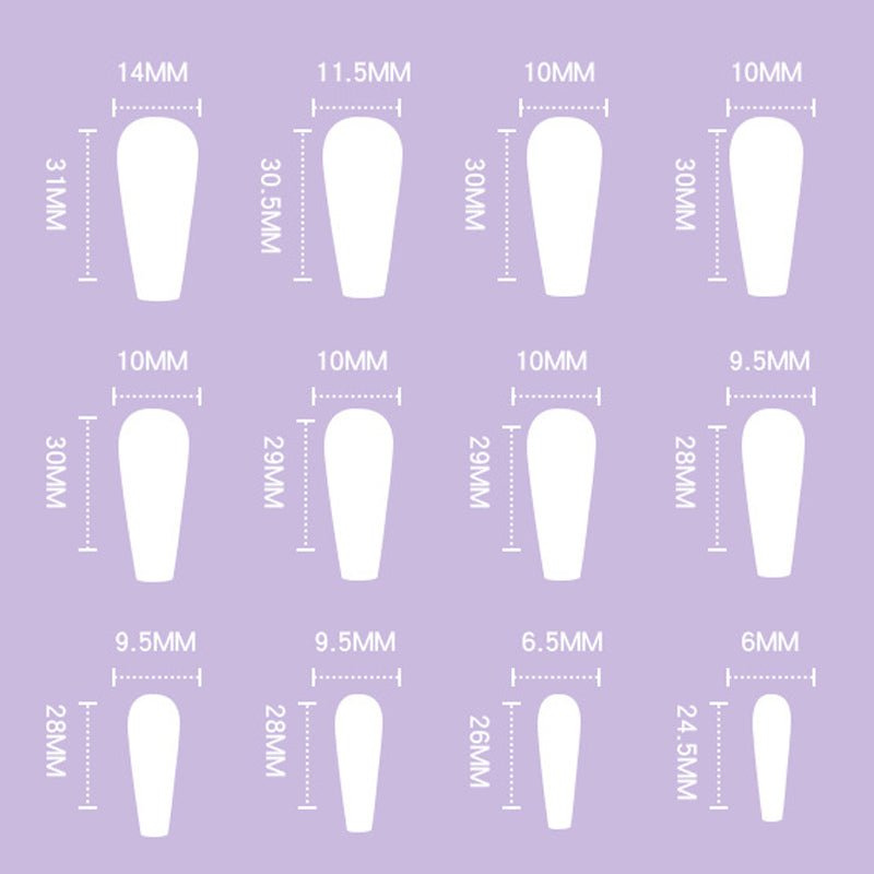 Detachable Artistic Wearable Finished Fake Nails False Nails Fingernails Press On Nails Tips - pokemaae26b6ac7699292ad8127456d585d915