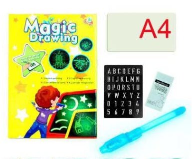 Educational Toy Drawing Pad 3D Magic 8 Light Effects Puzzle Board Sketchpad - pokema77932d96e76544f28d4e990e58872ce