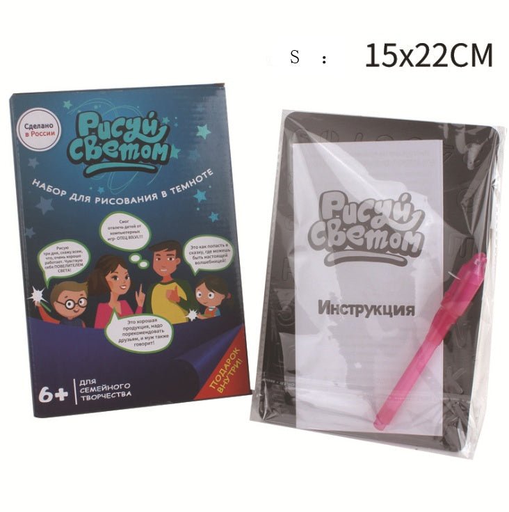 Educational Toy Drawing Pad 3D Magic 8 Light Effects Puzzle Board Sketchpad - pokema26ddae8d5e1feae09fe8a8ae9f2b7269