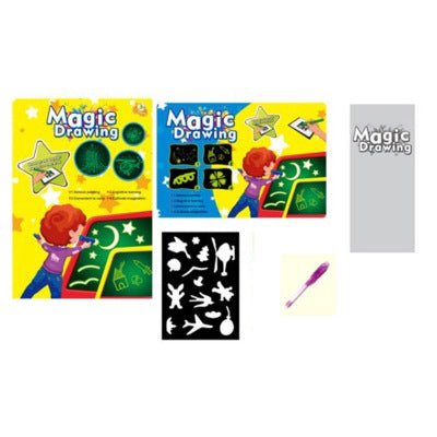 Educational Toy Drawing Pad 3D Magic 8 Light Effects Puzzle Board Sketchpad - pokema56ffe5c254f2240ed98fb4ebfb4b3abe