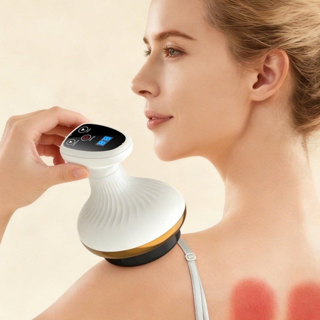 Electric Gua Sha Board Beauty Massager Cupping Device Electric Meridian Brush Home Abdominal Massage Gua Sha Board Massager - pokemadbab549d46d8e77b797d5dee21a5fa26