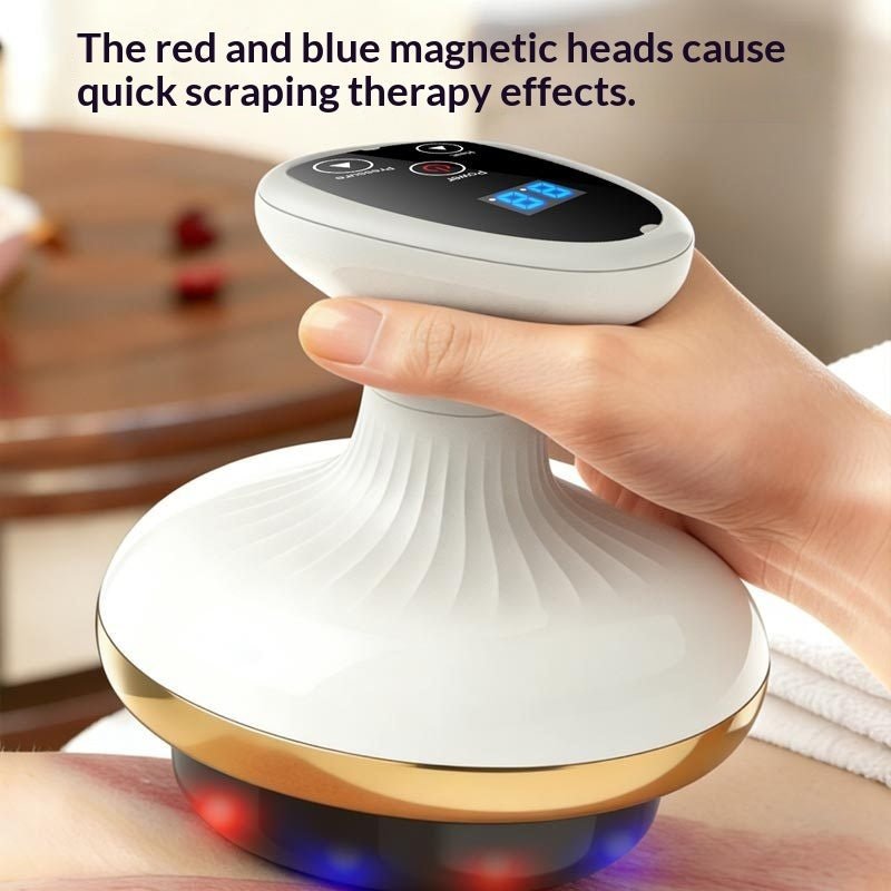 Electric Gua Sha Board Beauty Massager Cupping Device Electric Meridian Brush Home Abdominal Massage Gua Sha Board Massager - pokemae79075eb4d4bf69233d11b3778125ca4