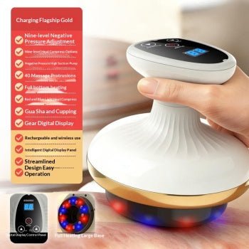 Electric Gua Sha Board Beauty Massager Cupping Device Electric Meridian Brush Home Abdominal Massage Gua Sha Board Massager - pokemaeb5f0da2c59d2201c80ea87d0d4bcf12