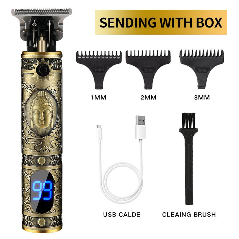Electric Hair Clipper, Electric Hair Clipper, Oil Head Engraving Razor - pokema22e60d1c43f6d0a5ef63310a6d93aa49