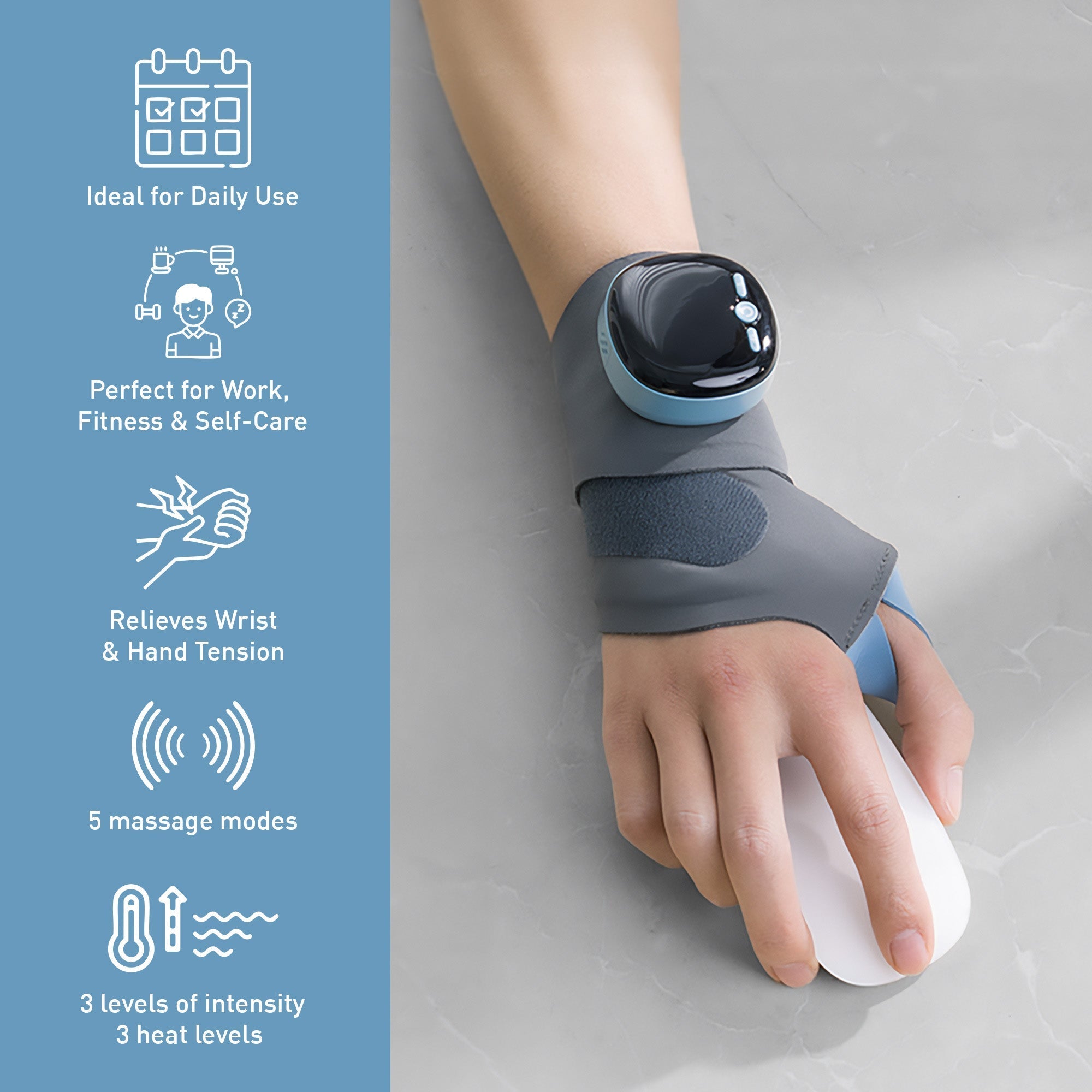 Electric Massager Wrist Guard – Relax & Revitalize Your Wrists! - pokemaElectric Massager Wrist Guard – Relax & Revitalize Your Wrists!