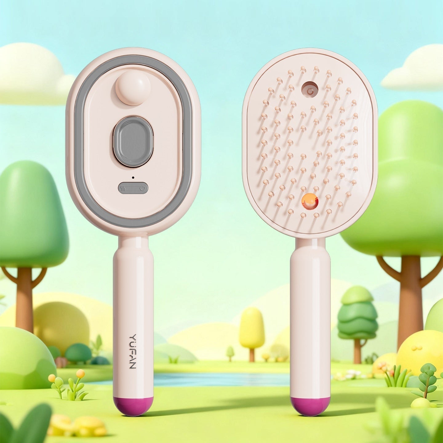 Electric Spray Airbag Massage Comb Essential Oil Atomized Hair Brush Anti-static Salon Fluffy Modeling Hair Care Tools - pokemadea7fe220f5b2e8de33af8fc48009c8f