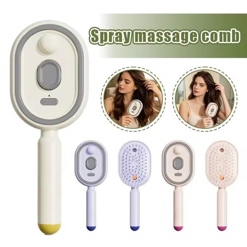 Electric Spray Airbag Massage Comb Essential Oil Atomized Hair Brush Anti-static Salon Fluffy Modeling Hair Care Tools - pokema130ad5e2329a1b2f66a31c94de580766