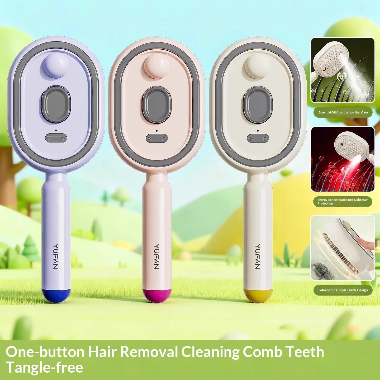 Electric Spray Airbag Massage Comb Essential Oil Atomized Hair Brush Anti-static Salon Fluffy Modeling Hair Care Tools - pokema4d9c22bab1b66cedd0dec7db998359d7