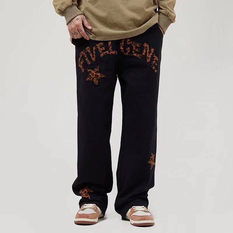 Embroidered Casual Workwear Pants For Men - pokema311da349b4d00e5905027307072ccb62
