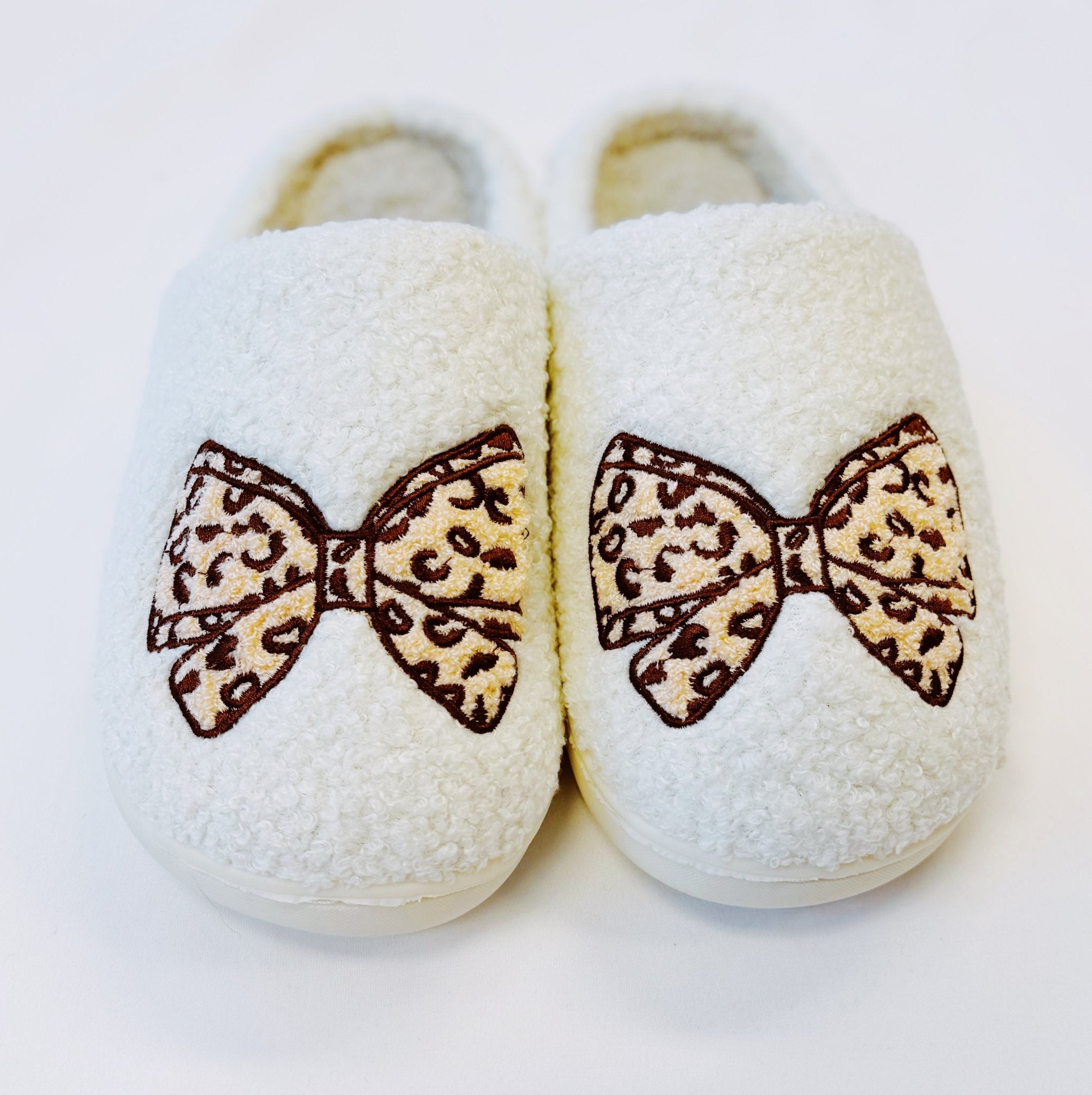 Emily Bow Cozy Lounge Slippers - pokemaEmily Bow Cozy Lounge Slippers