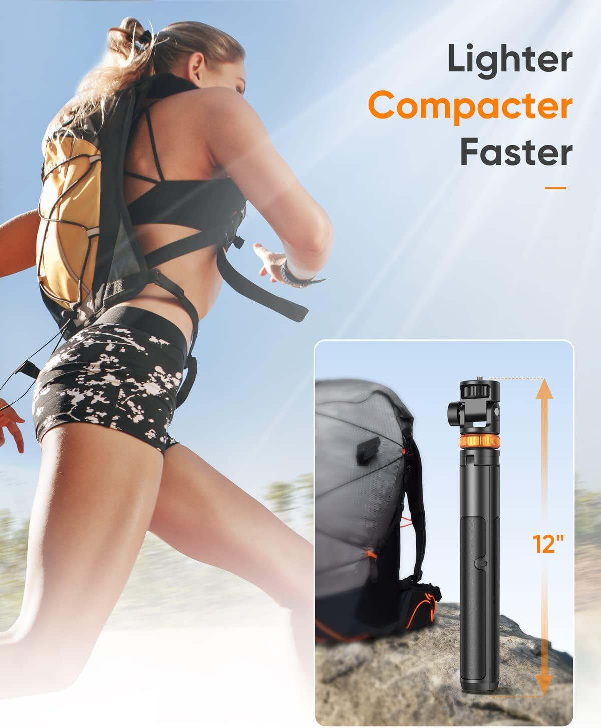 EUCOS 62" Phone Tripod, Tripod for iPhone & Selfie Stick with Remote, Extendable Cell Phone Stand & Travel Tripod, Solidest Tripod for Phone Compatible with iPhone/Android - pokemaEUCOS 62" Phone Tripod, Tripod for iPhone & Selfie Stick with Remote, Extendable Cell Phone Stand & Travel Tripod, Solidest Tripod for Phone Compatible with iPhone/Android