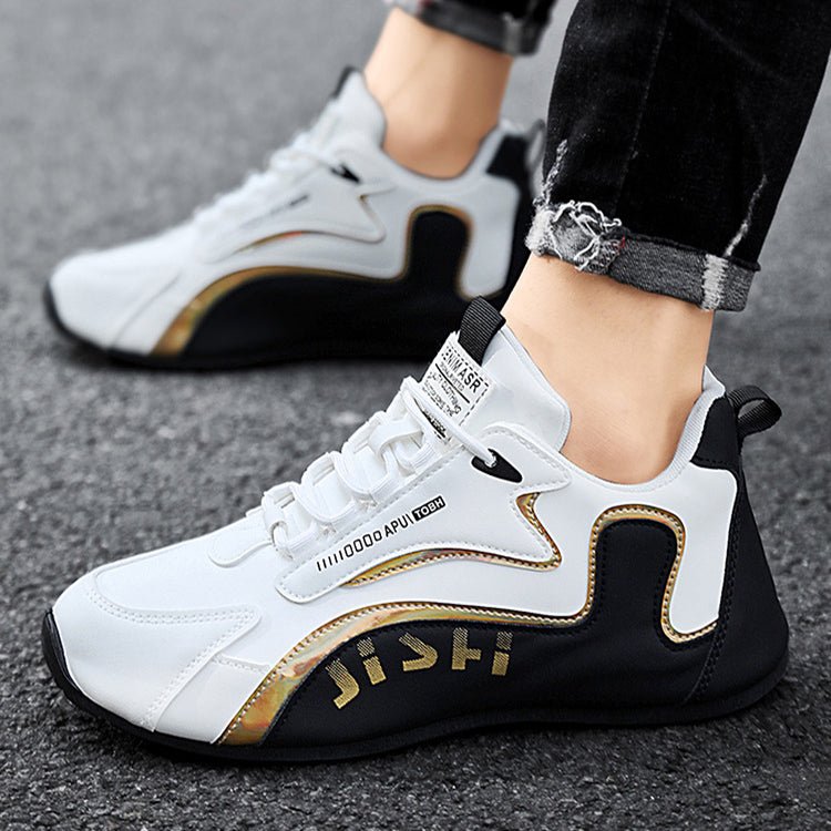 Fashion Colorblock Lace-up Sneakers For Men Breathable Low-top Dad Shoes Running Walking Sports Shoes - pokema2c2c7f8bd779009bd4ce176cc70d6d5b