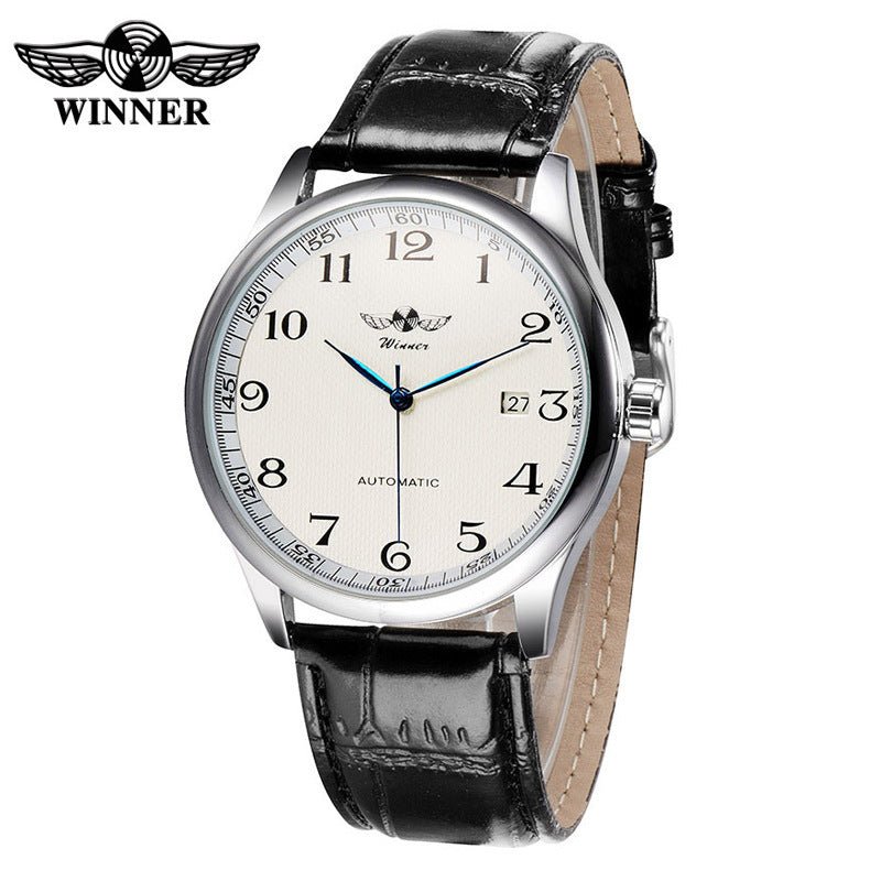 Fashion Simple Stainless Steel Men's Business Watch - pokemafcd2f7be4debe81033ea9c81a26829b7