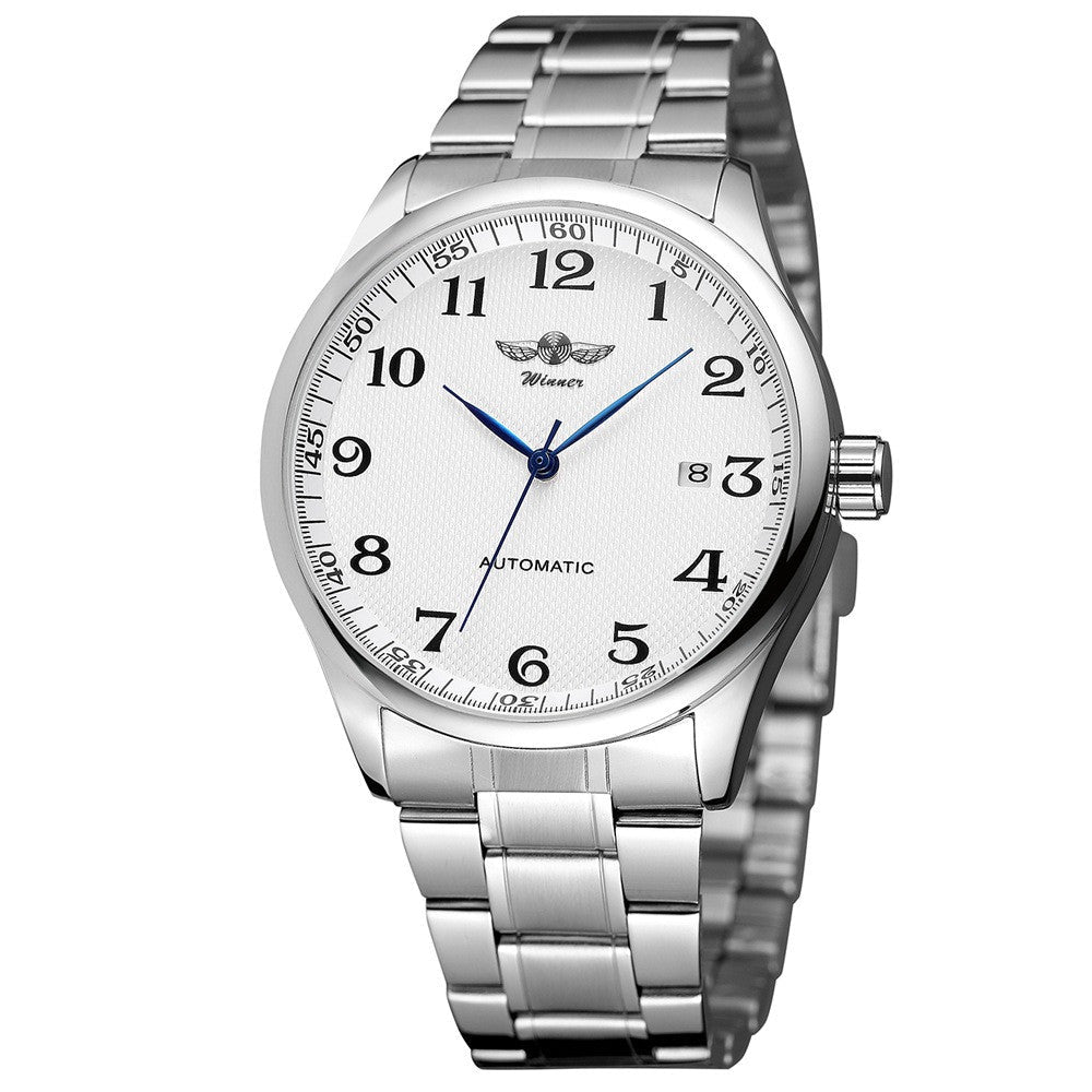 Fashion Simple Stainless Steel Men's Business Watch - pokemaa5561cba81451b64473b661fe3f5f60d