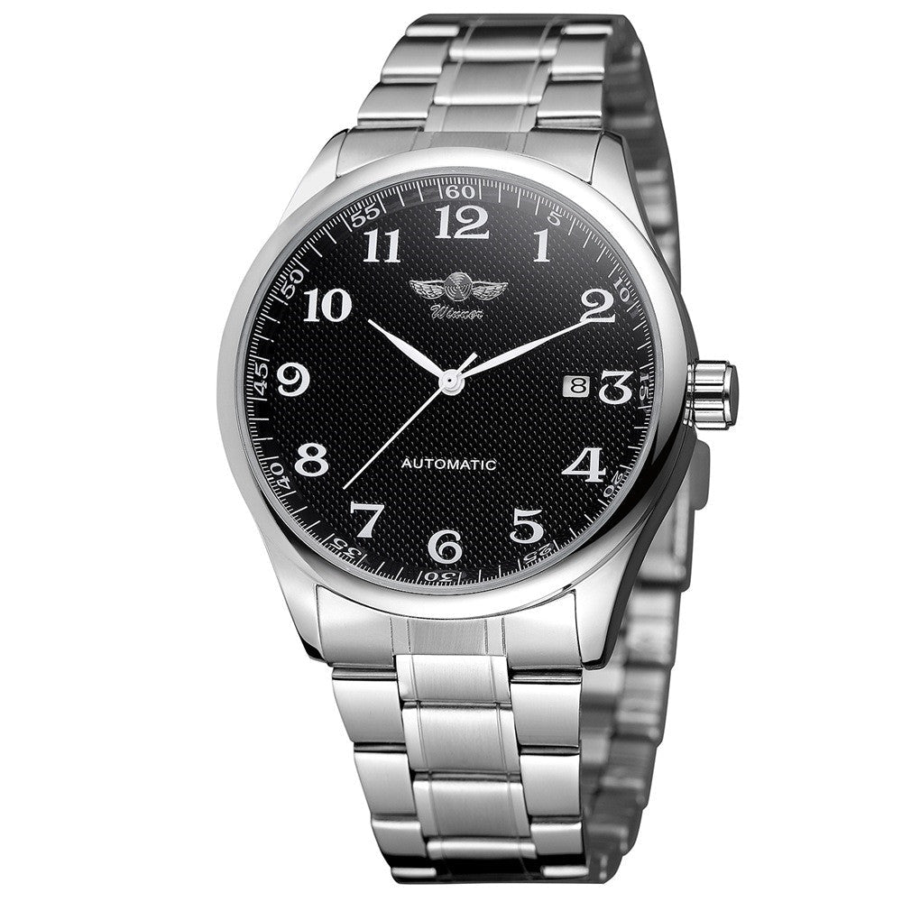 Fashion Simple Stainless Steel Men's Business Watch - pokemaa1be998cd7af675992573f313240581c