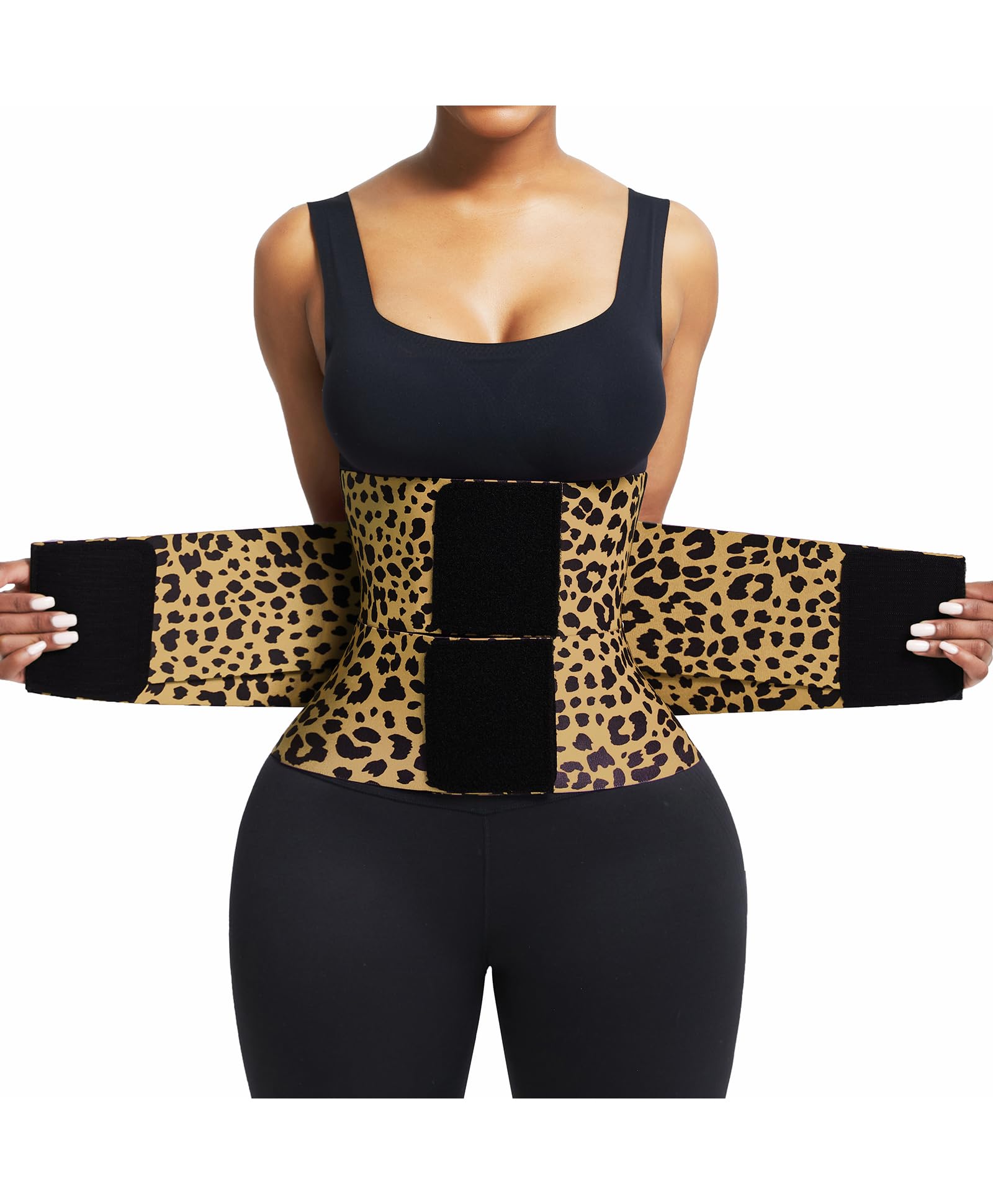 FeelinGirl Waist Trainer Belt Waist Cincher Trimmer Ab Belt Tummy Control Body Shaper with Triple Wrap Women and Men - pokemaFeelinGirl Waist Trainer Belt Waist Cincher Trimmer Ab Belt Tummy Control Body Shaper with Triple Wrap Women and Men