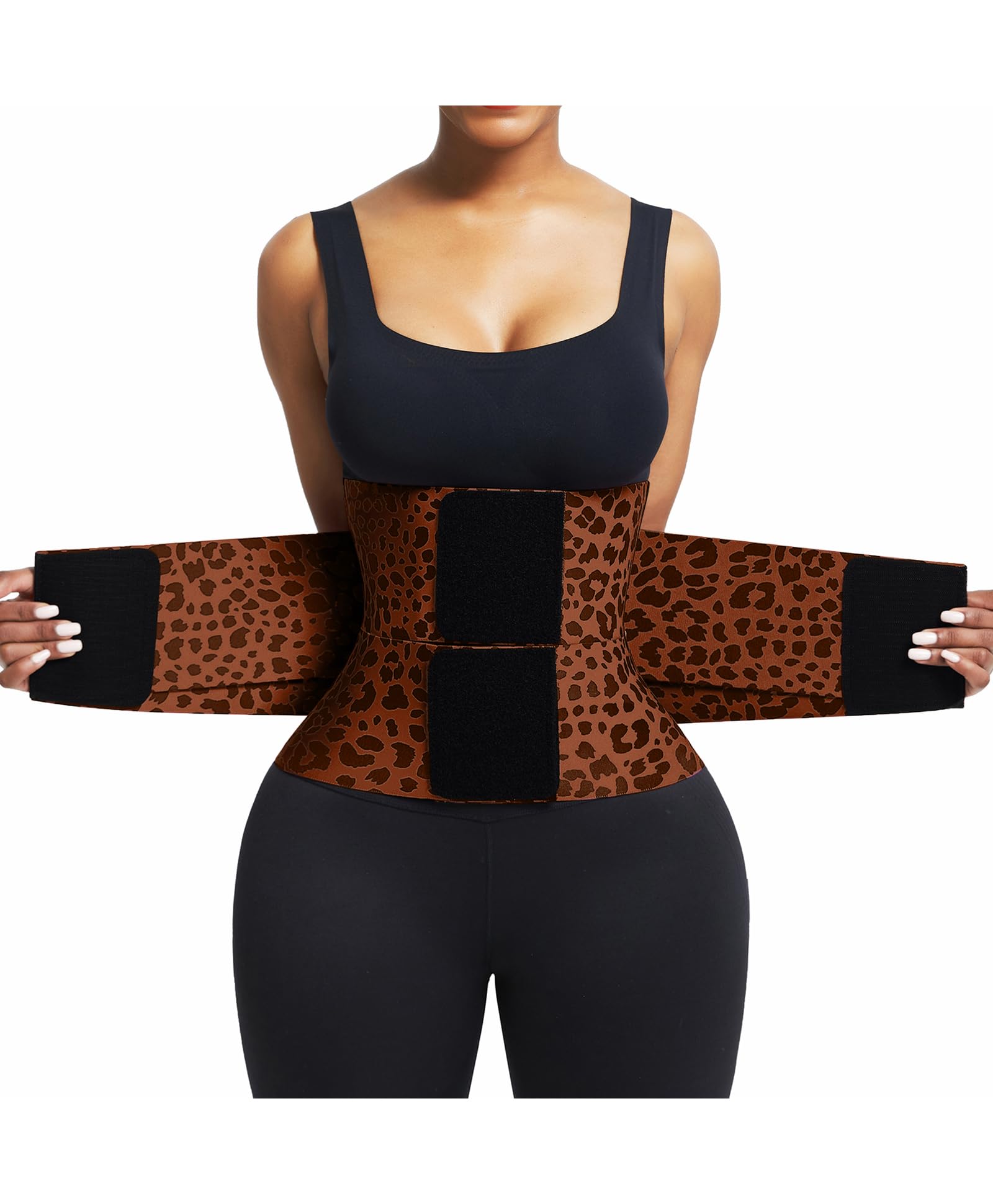FeelinGirl Waist Trainer Belt Waist Cincher Trimmer Ab Belt Tummy Control Body Shaper with Triple Wrap Women and Men - pokemaFeelinGirl Waist Trainer Belt Waist Cincher Trimmer Ab Belt Tummy Control Body Shaper with Triple Wrap Women and Men