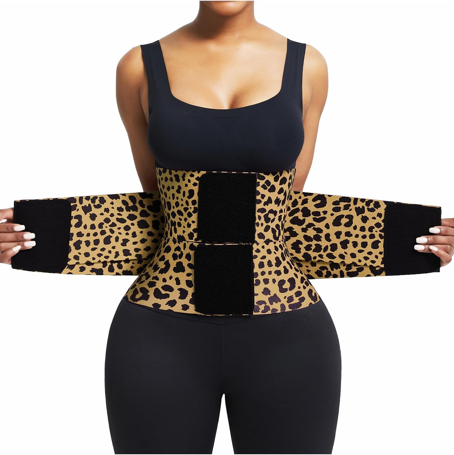 FeelinGirl Waist Trainer Belt Waist Cincher Trimmer Ab Belt Tummy Control Body Shaper with Triple Wrap Women and Men - pokemaFeelinGirl Waist Trainer Belt Waist Cincher Trimmer Ab Belt Tummy Control Body Shaper with Triple Wrap Women and Men