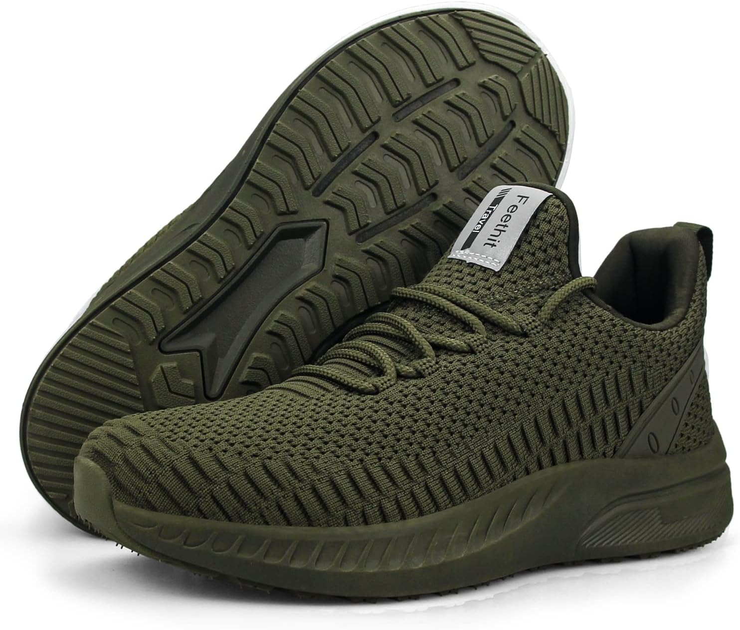 Feethit Chaussures de marche à enfiler pour homme - Chaussures de course antidérapantes - Chaussures de tennis légères et respirantes - Chaussures d’entraînement confortables - Chaussures de sport - pokemaFeethit Chaussures de marche à enfiler pour homme - Chaussures de course antidérapantes - Chaussures de tennis légères et respirantes - Chaussures d’entraînement confortables - Chaussures de sport