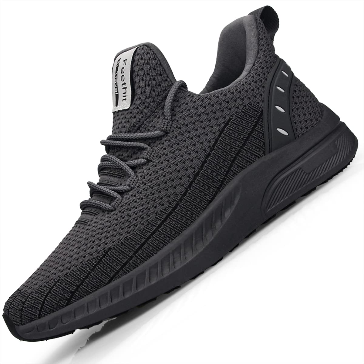 Feethit Chaussures de marche à enfiler pour homme - Chaussures de course antidérapantes - Chaussures de tennis légères et respirantes - Chaussures d’entraînement confortables - Chaussures de sport - pokemaFeethit Chaussures de marche à enfiler pour homme - Chaussures de course antidérapantes - Chaussures de tennis légères et respirantes - Chaussures d’entraînement confortables - Chaussures de sport