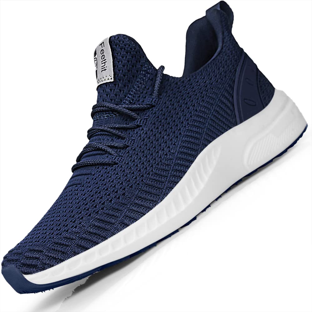 Feethit Chaussures de marche à enfiler pour homme - Chaussures de course antidérapantes - Chaussures de tennis légères et respirantes - Chaussures d’entraînement confortables - Chaussures de sport - pokemaFeethit Chaussures de marche à enfiler pour homme - Chaussures de course antidérapantes - Chaussures de tennis légères et respirantes - Chaussures d’entraînement confortables - Chaussures de sport