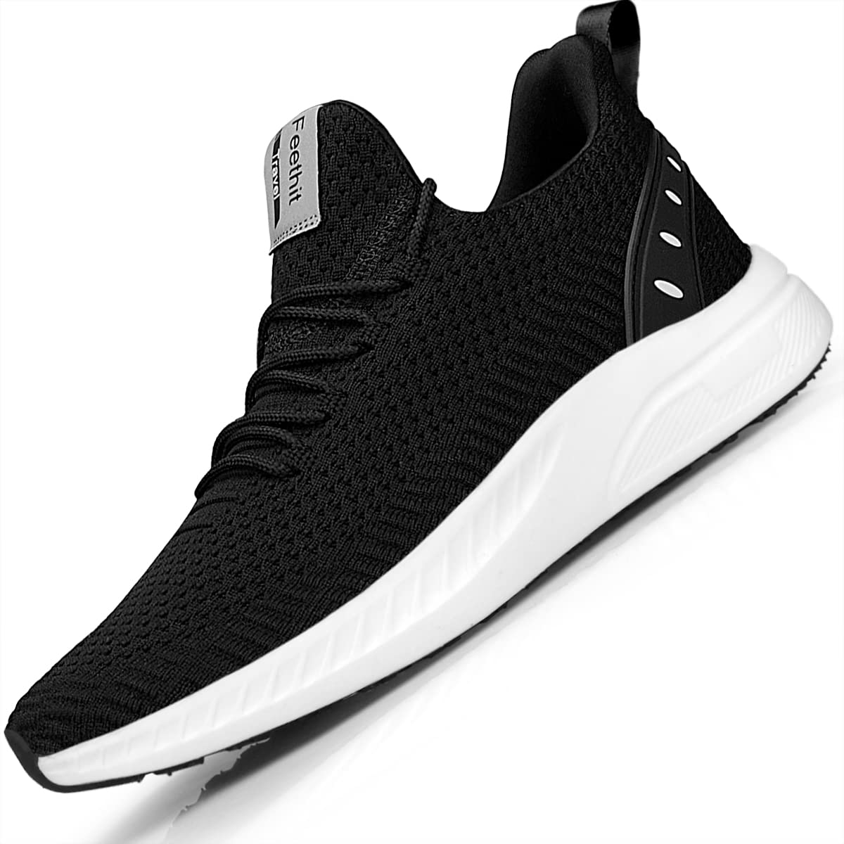 Feethit Chaussures de marche à enfiler pour homme - Chaussures de course antidérapantes - Chaussures de tennis légères et respirantes - Chaussures d’entraînement confortables - Chaussures de sport - pokemaFeethit Chaussures de marche à enfiler pour homme - Chaussures de course antidérapantes - Chaussures de tennis légères et respirantes - Chaussures d’entraînement confortables - Chaussures de sport