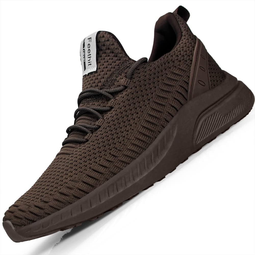 Feethit Chaussures de marche à enfiler pour homme - Chaussures de course antidérapantes - Chaussures de tennis légères et respirantes - Chaussures d’entraînement confortables - Chaussures de sport - pokemaFeethit Chaussures de marche à enfiler pour homme - Chaussures de course antidérapantes - Chaussures de tennis légères et respirantes - Chaussures d’entraînement confortables - Chaussures de sport
