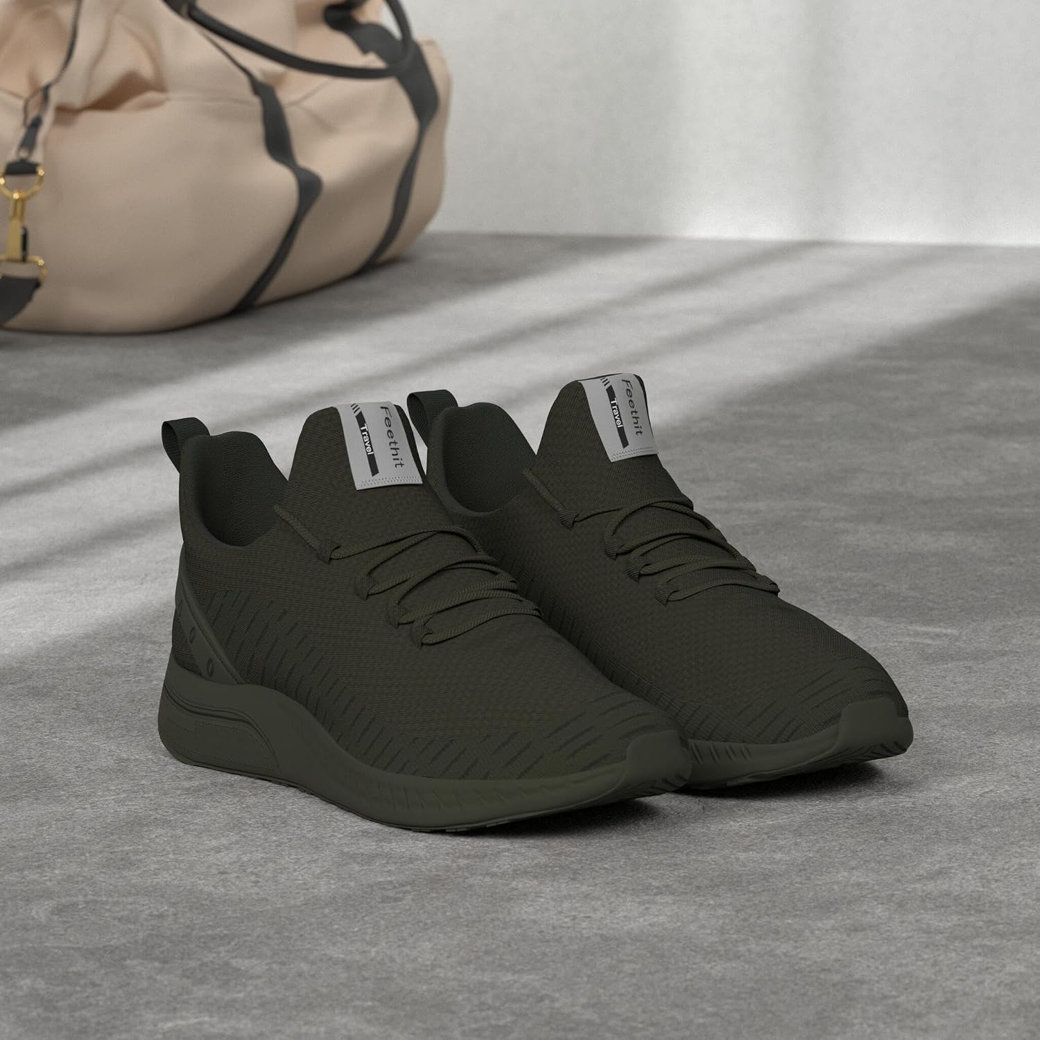 Feethit Chaussures de marche à enfiler pour homme - Chaussures de course antidérapantes - Chaussures de tennis légères et respirantes - Chaussures d’entraînement confortables - Chaussures de sport - pokemaFeethit Chaussures de marche à enfiler pour homme - Chaussures de course antidérapantes - Chaussures de tennis légères et respirantes - Chaussures d’entraînement confortables - Chaussures de sport