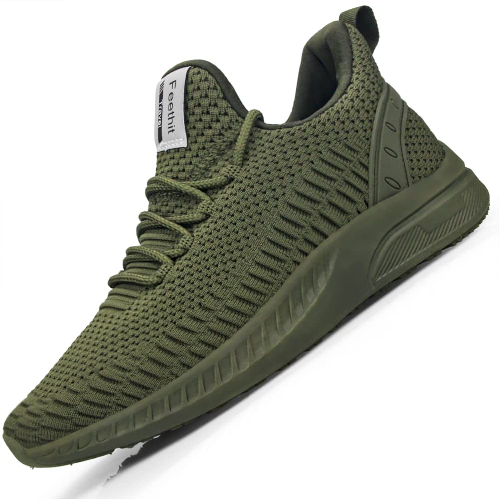 Feethit Chaussures de marche à enfiler pour homme - Chaussures de course antidérapantes - Chaussures de tennis légères et respirantes - Chaussures d’entraînement confortables - Chaussures de sport - pokemaFeethit Chaussures de marche à enfiler pour homme - Chaussures de course antidérapantes - Chaussures de tennis légères et respirantes - Chaussures d’entraînement confortables - Chaussures de sport