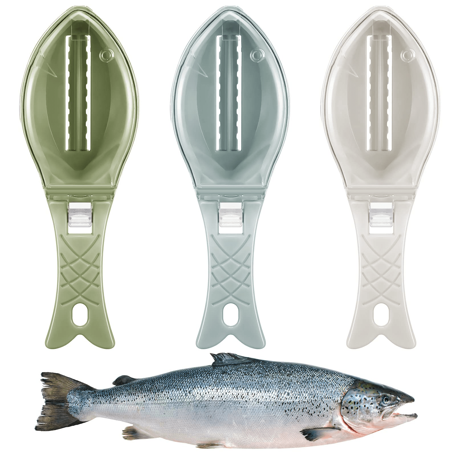 Fish Skin Brush Scraping Fish Scale Brush Grater Quick Disassembly Fish Knife Cleaning Peeling Skin Scraper Scraper Fish Scaler Kitchen Tools - pokema95772ddbcf0fa4859670b0ac39df783d