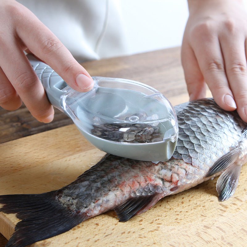Fish Skin Brush Scraping Fish Scale Brush Grater Quick Disassembly Fish Knife Cleaning Peeling Skin Scraper Scraper Fish Scaler Kitchen Tools - pokemad38c2c5191beddb1d2f783d2da89ae03