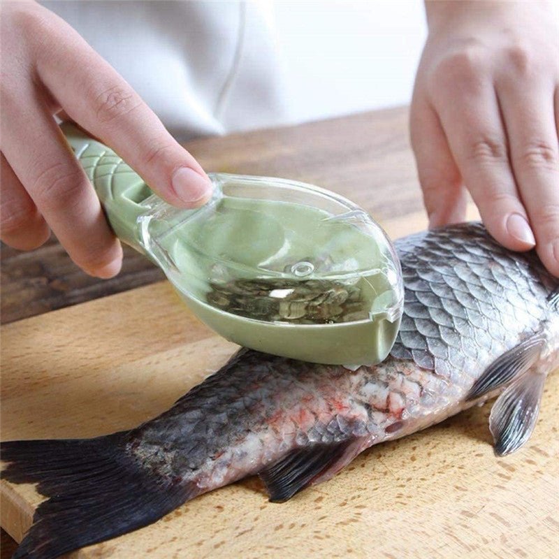 Fish Skin Brush Scraping Fish Scale Brush Grater Quick Disassembly Fish Knife Cleaning Peeling Skin Scraper Scraper Fish Scaler Kitchen Tools - pokema89fe379d2a54d9cf9f2a8c02fc8eed45