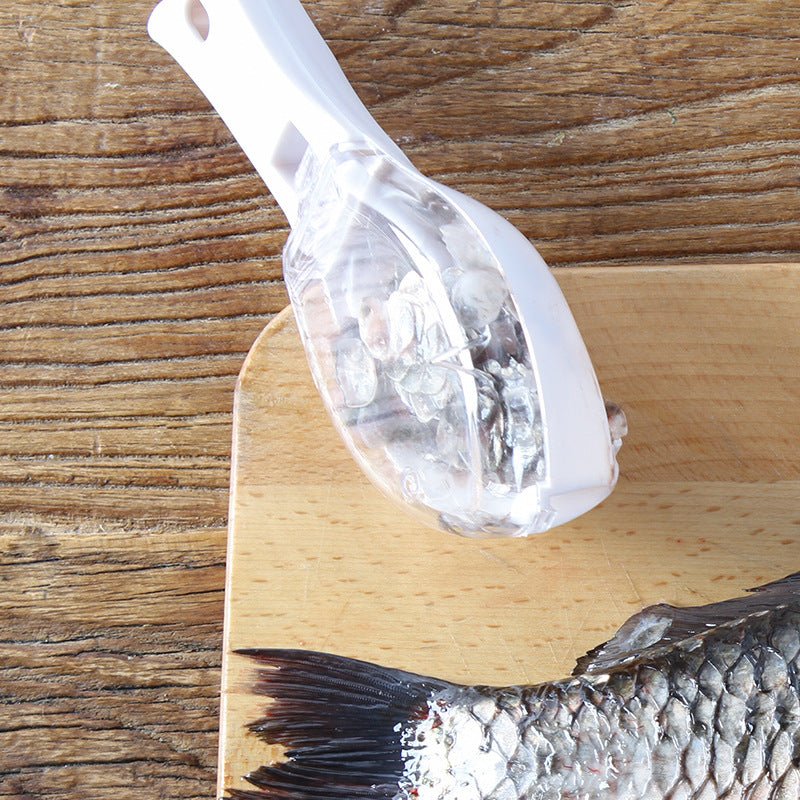 Fish Skin Brush Scraping Fish Scale Brush Grater Quick Disassembly Fish Knife Cleaning Peeling Skin Scraper Scraper Fish Scaler Kitchen Tools - pokema53fd54c5d595346abab78fb7f8e77ead
