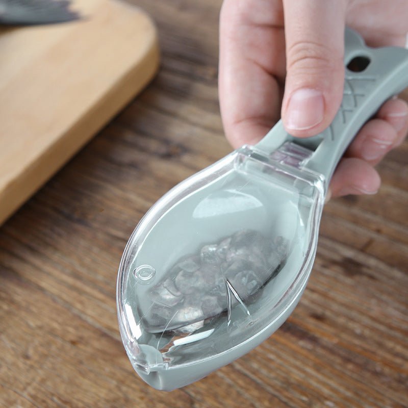Fish Skin Brush Scraping Fish Scale Brush Grater Quick Disassembly Fish Knife Cleaning Peeling Skin Scraper Scraper Fish Scaler Kitchen Tools - pokemaee64235bf55a1bf225f2748c92731792