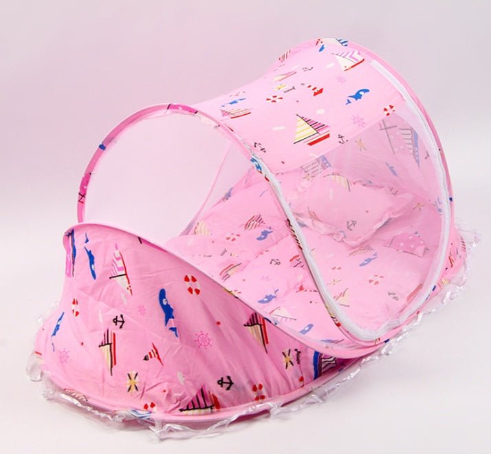 Foldable Baby Bed Net With Pillow Net 2pieces Set - pokema406fc625b3bfde1bf6f605fc82f79c3a
