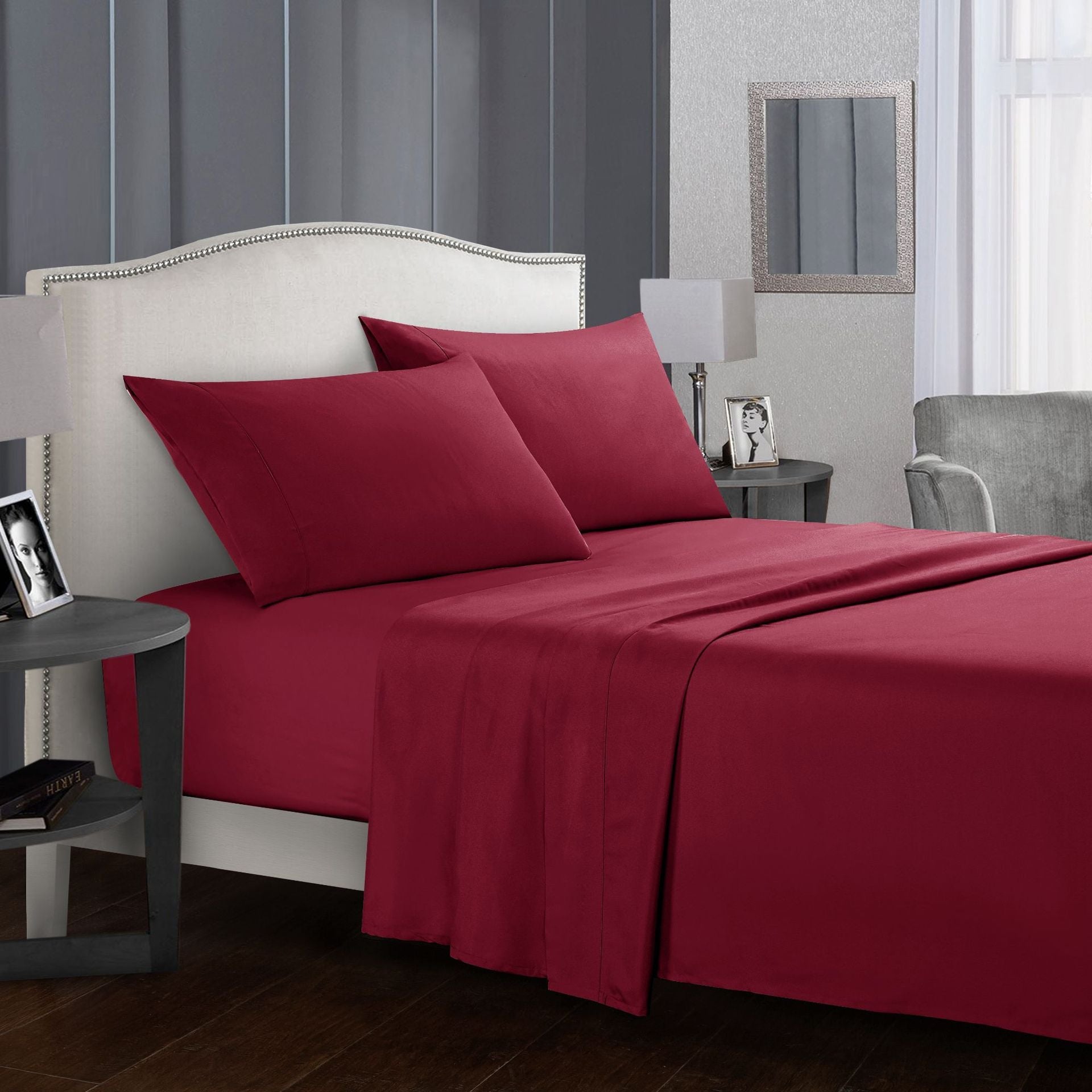 Four-piece bed sheet set - pokema9da20757e1f28e40d2ac506ddb27b14d