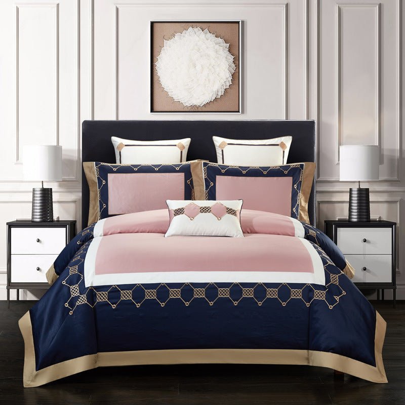 Four-piece cotton embroidery embroidery home textile - pokema8105df2000f32e90026e616fd9de379