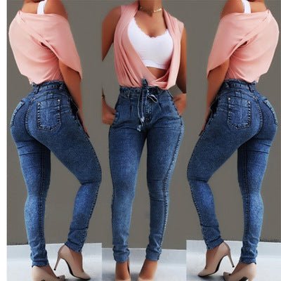 Fringed jeans - pokema53e6cac761354bbfc0e59c753a2e55d4