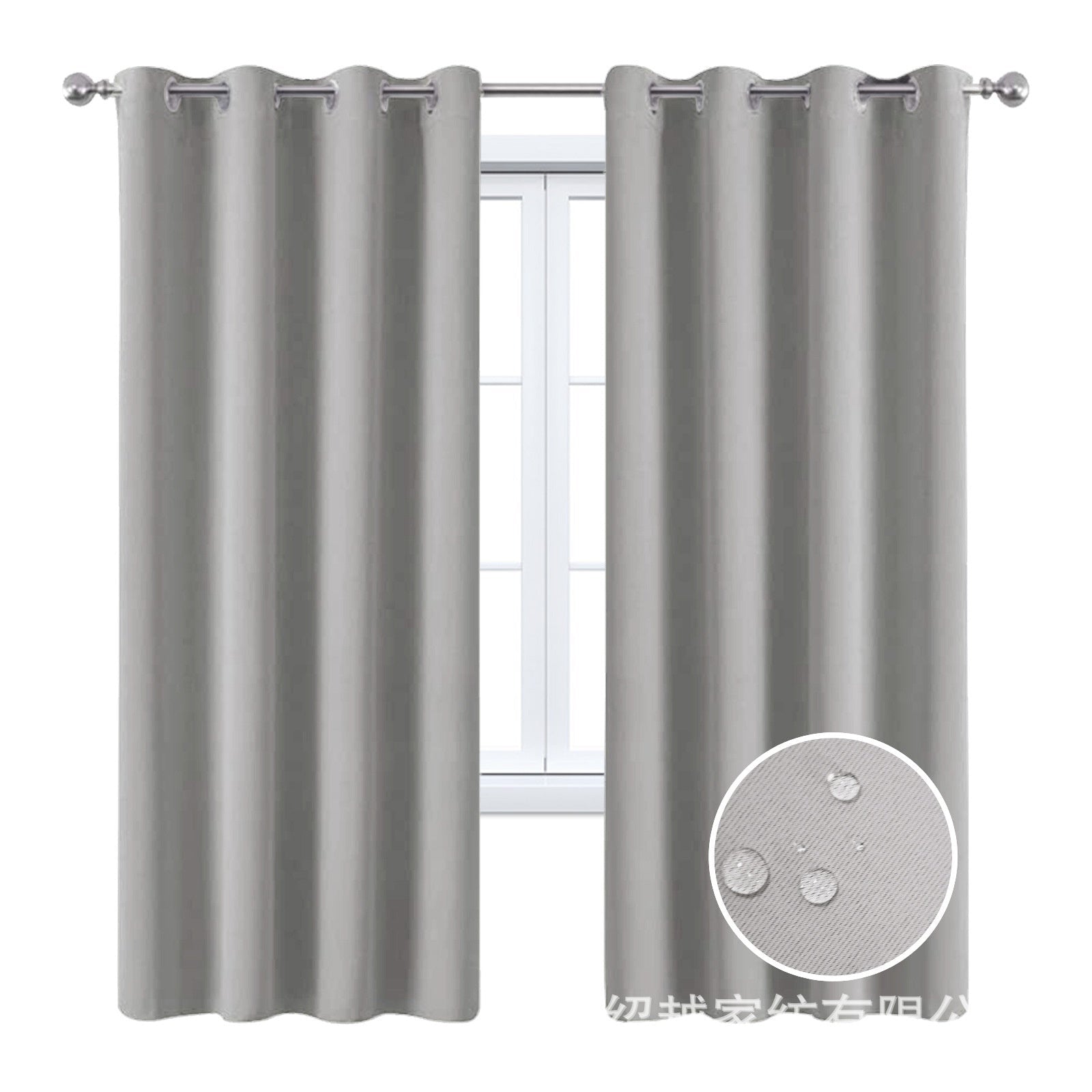 Full Blackout Hot Sale Curtain With Black Lining On The Back - pokemabee001e62e36709ac0f23c9194cabbc4