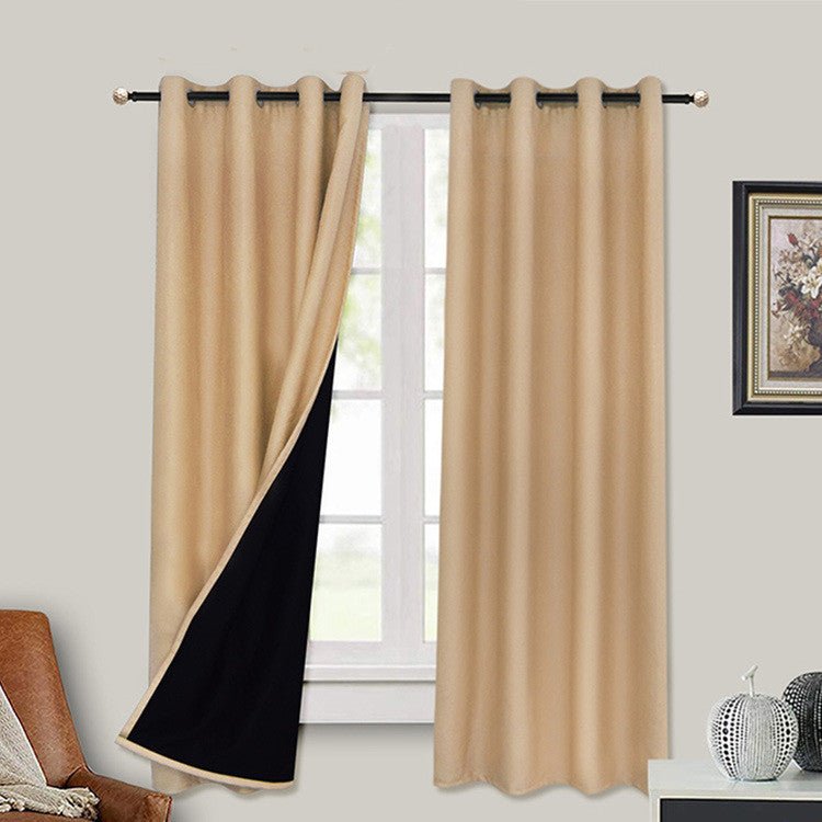 Full Blackout Hot Sale Curtain With Black Lining On The Back - pokema4e06dd88728f1ec637070ec9478c754a