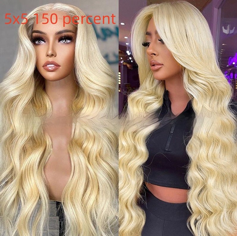 Full Human Hair Wig Headgear - pokemaaa303483228ba01d39d5bdc7acc8b88b