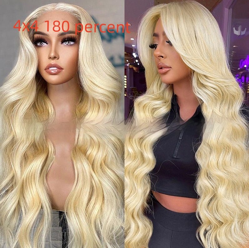 Full Human Hair Wig Headgear - pokema907d2a468b91bf332d68c419b16c24a3