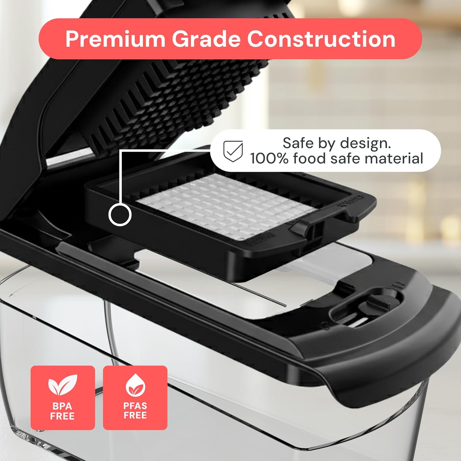 Fullstar Pro Original - Vegetable Chopper & Mandoline Slicer - 6 Blades | Onion, Salad & Veggie Dicer - Julienne Cutter & Grater - Kitchen Gadgets & Gifts - Home Essentials (6-in-1, Black) - pokemaFullstar Pro Original - Vegetable Chopper & Mandoline Slicer - 6 Blades | Onion, Salad & Veggie Dicer - Julienne Cutter & Grater - Kitchen Gadgets & Gifts - Home Essentials (6-in-1, Black)