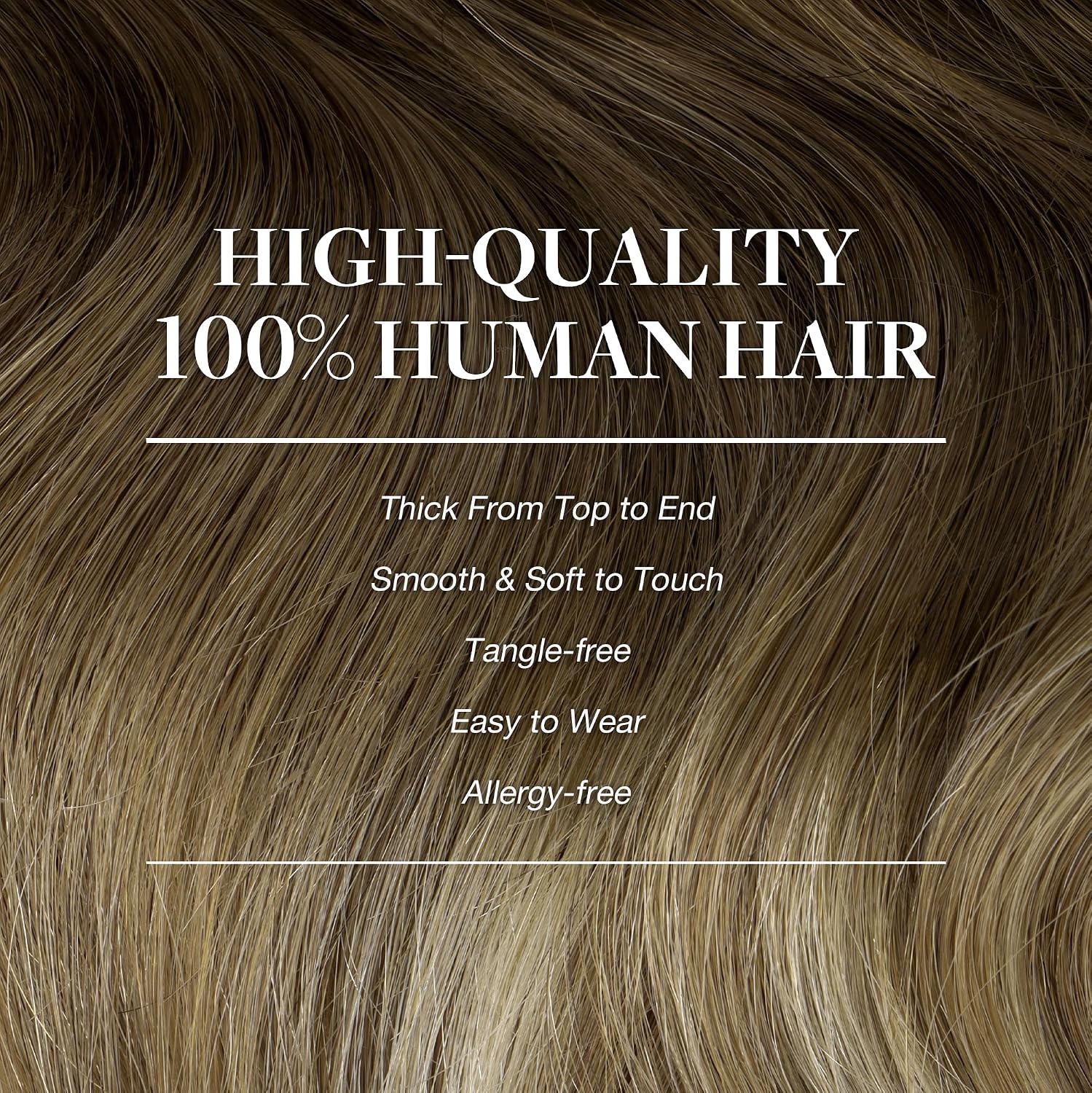 GOO GOO Clip in Hair Extensions Human Hair, 14inch 120g 7Pcs, 3/8/613 Balayage Walnut Brown to Ash Brown and Bleach Blonde, Hair extensions for women, Human Hair Extensions Clip in - pokemaGOO GOO Clip in Hair Extensions Human Hair, 14inch 120g 7Pcs, 3/8/613 Balayage Walnut Brown to Ash Brown and Bleach Blonde, Hair extensions for women, Human Hair Extensions Clip in