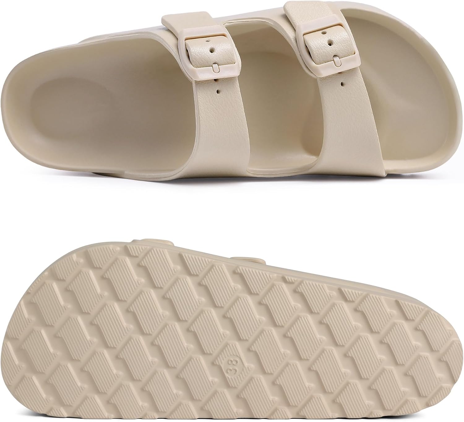 Goosecret Sandales à plateforme de marche confortables pour femme | Sandales légères en mousse à enfiler avec boucle réglable, sandales pour la plage et le quotidien - pokemaGoosecret Sandales à plateforme de marche confortables pour femme | Sandales légères en mousse à enfiler avec boucle réglable, sandales pour la plage et le quotidien