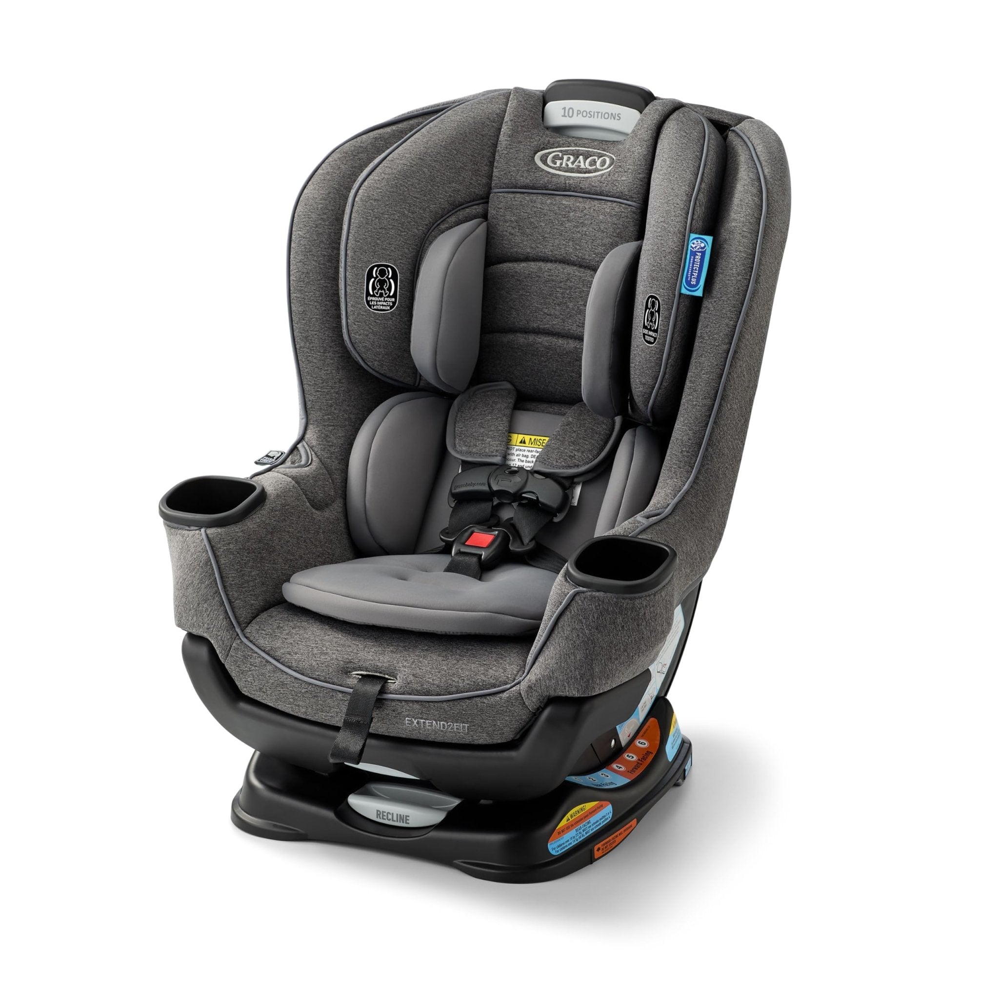Graco Extend2Fit Convertible Car Seat, 2-in-1 Forward & Rear-Facing Baby Car Seat, 1.8-30 kg (4-65 lb), Titus - pokemaGraco Extend2Fit Convertible Car Seat, 2-in-1 Forward & Rear-Facing Baby Car Seat, 1.8-30 kg (4-65 lb), Titus